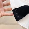 Bộ tay áo ngắn cổ điển hàng đầu cho Monkou Men Xuân/Hè