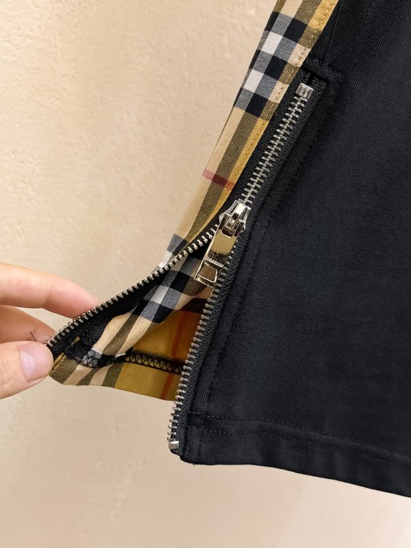 Burberry Men Xuân/Hè Top cổ điển ngắn tay Set