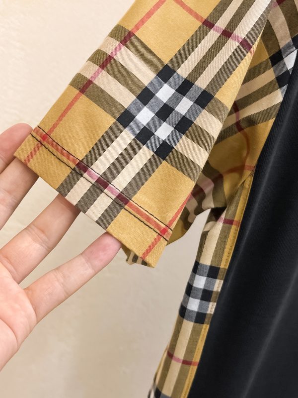 Burberry Men Xuân/Hè Top cổ điển ngắn tay Set