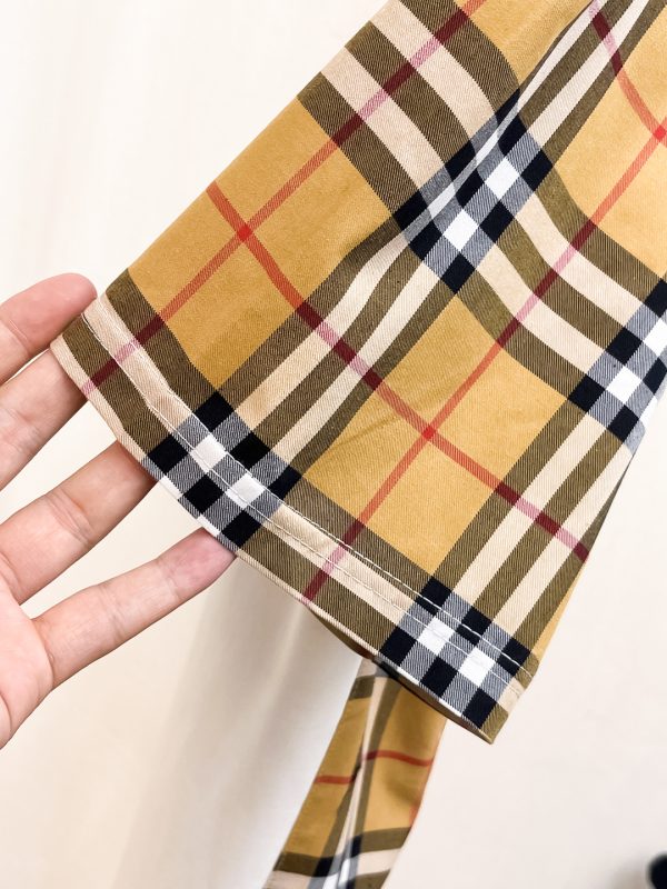 Burberry Men Xuân/Hè Top cổ điển ngắn tay Set