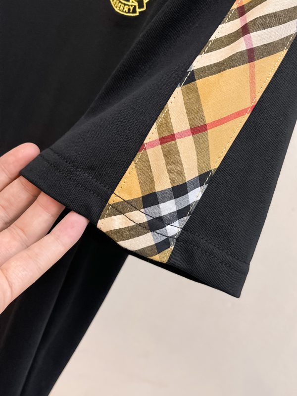 Burberry Men Xuân/Hè Top cổ điển ngắn tay Set