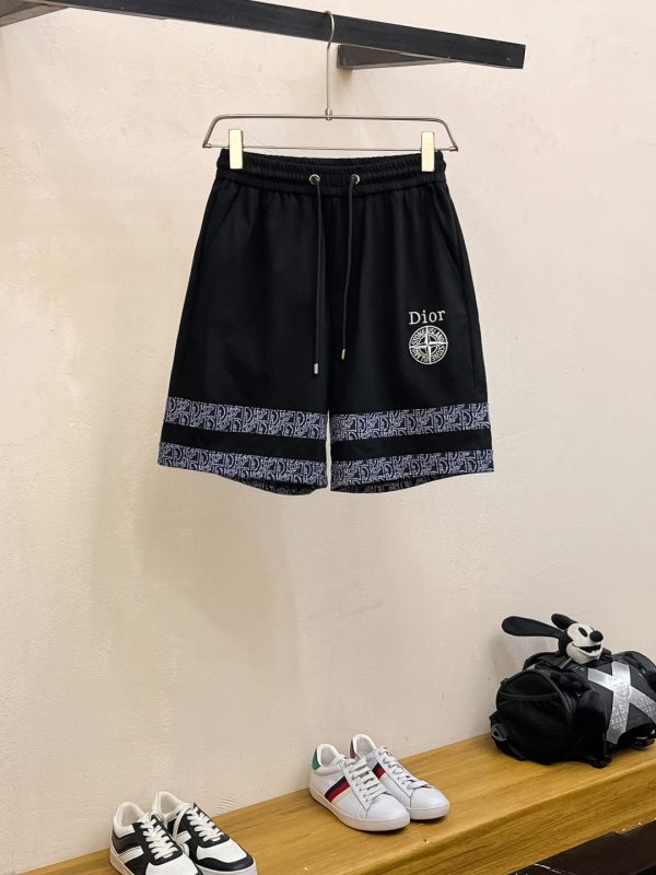 Bộ tay áo ngắn cổ điển hàng đầu cho nam giới Dior Xuân/Hè