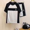 Bộ tay áo ngắn cổ điển hàng đầu cho nam giới Dior Xuân/Hè