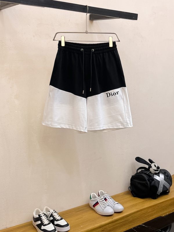 Bộ tay áo ngắn cổ điển hàng đầu cho nam giới Dior Xuân/Hè