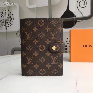 Louis Vuitton hộp sổ ghi chép nhỏ được làm bằng vải Monogram