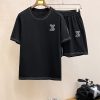 Bộ tay áo ngắn cổ điển hàng đầu cho mùa xuân và mùa hè Louis Vuitton