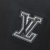 Bộ tay áo ngắn cổ điển hàng đầu cho mùa xuân và mùa hè Louis Vuitton