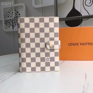 Louis Vuitton hộp sổ ghi chép nhỏ được làm bằng vải Monogram