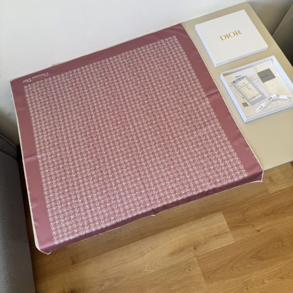 Dior Dior mới 90cm lụa vuông khăn