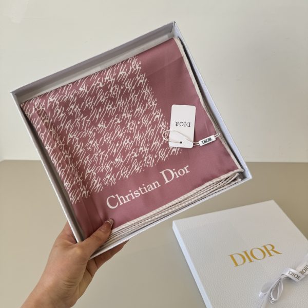 Dior Dior mới 90cm lụa vuông khăn